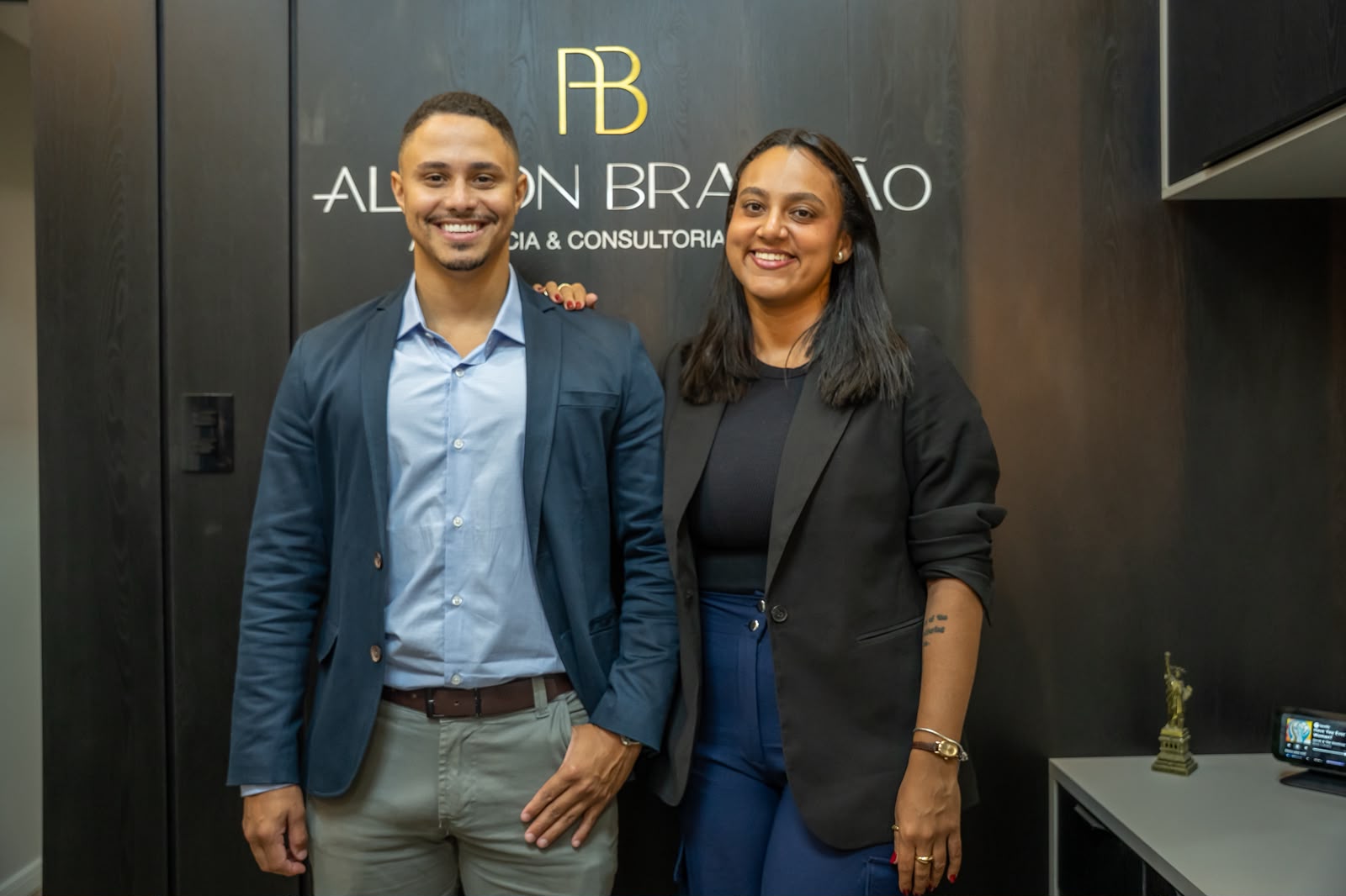 Ambiente interno do escritório Alisson Brandão Advocacia em Vitória